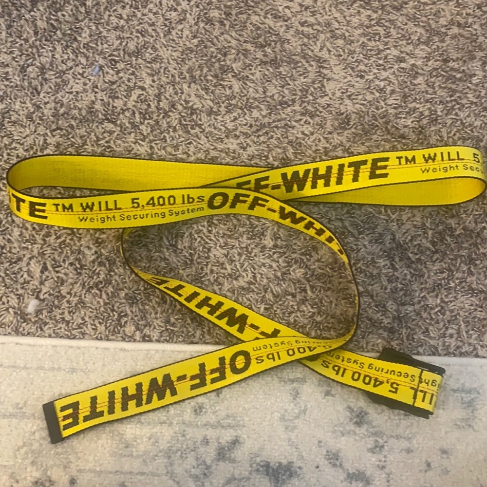Off white belt